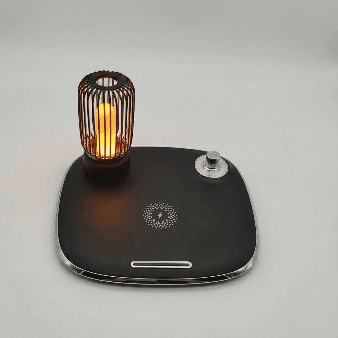 Mood Charge - Draadloze smartphone oplader met dimbaar sfeerlamp - Afbeelding 2