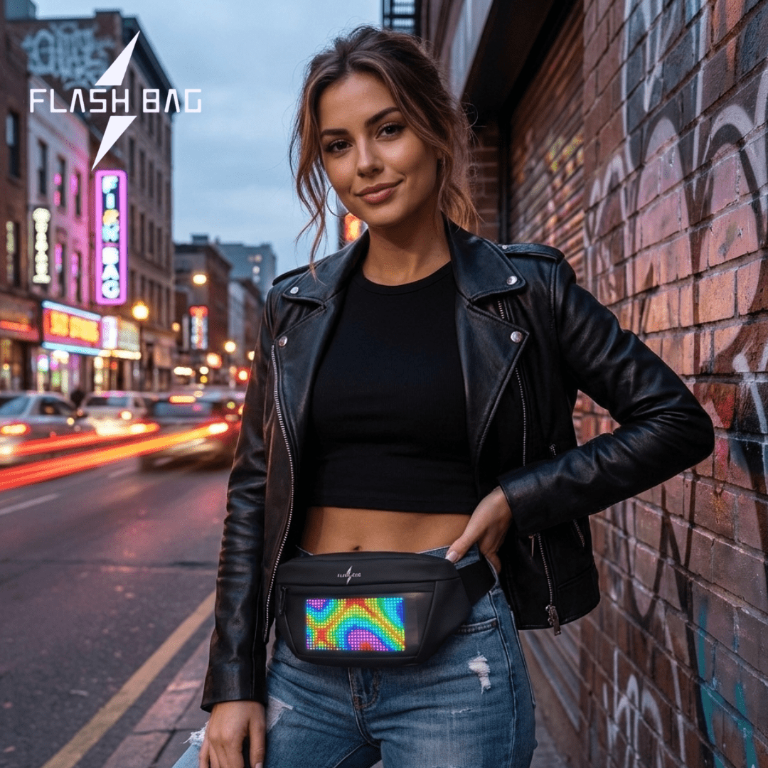 Flash Bag Sling Bag LED Heuptas - Afbeelding 2