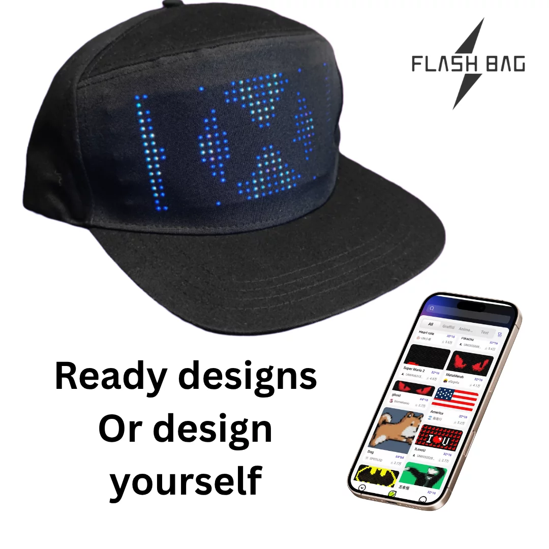 Flash Bag Snap Back LED Pet - Afbeelding 3